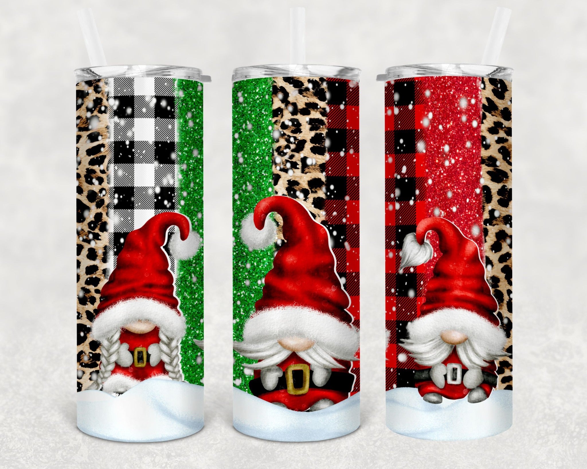 Christmas Gnome Tumbler (T006)