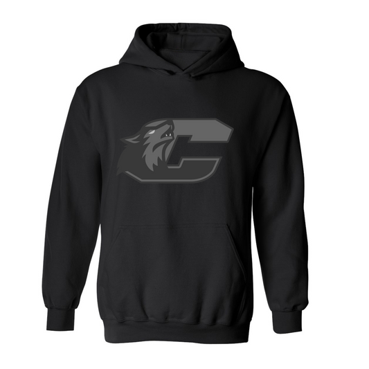 Clinton Redwolves Dark Mode Hoodie