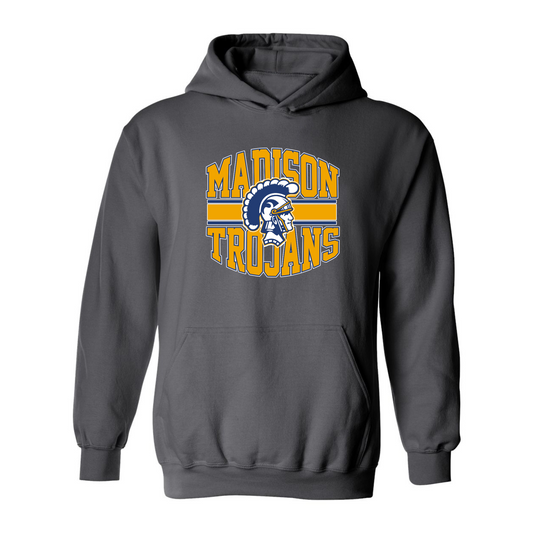 Madison Trojans Charcoal Hoodie