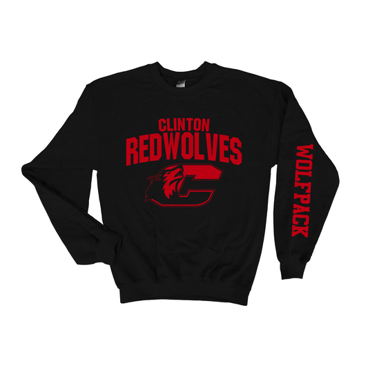 Clinton Wolfpack Crewneck