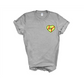 Softball Heart T- Shirt with Custom Number