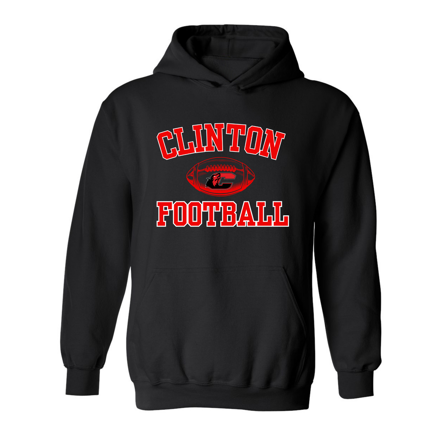 Clinton Football Hoodie