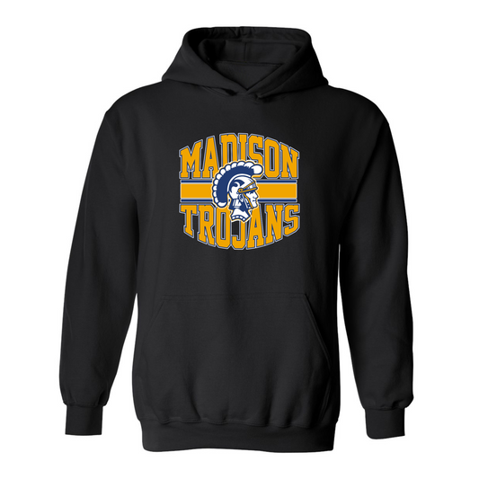 Madison Trojans Black Hoodie