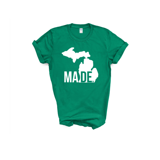 Made In Michigan Shirt Green