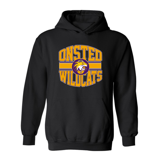 Onsted Wildcats Black Hoodie