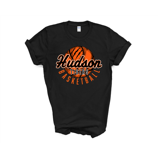 Hudson Tigers Basketball T-Shirt