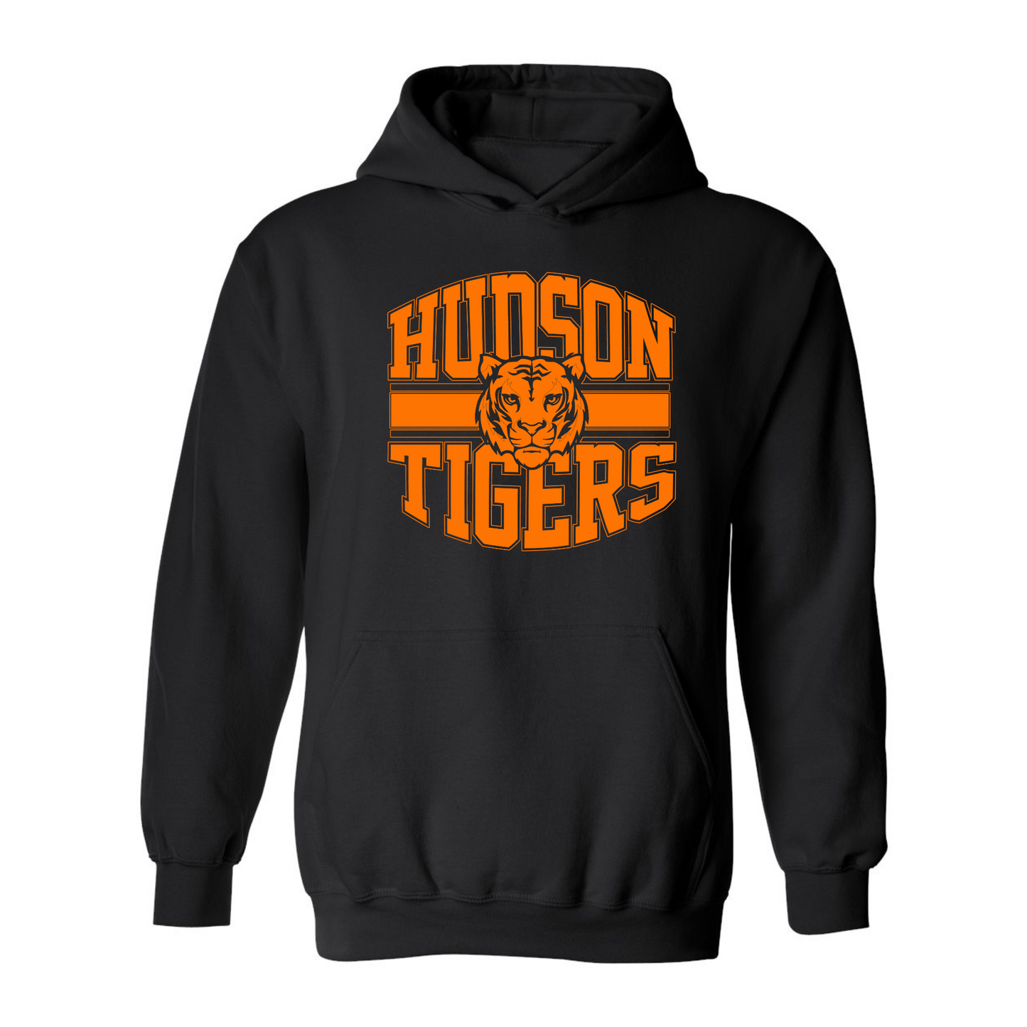 Hudson Tigers Fundraiser Hoodie 2 Black