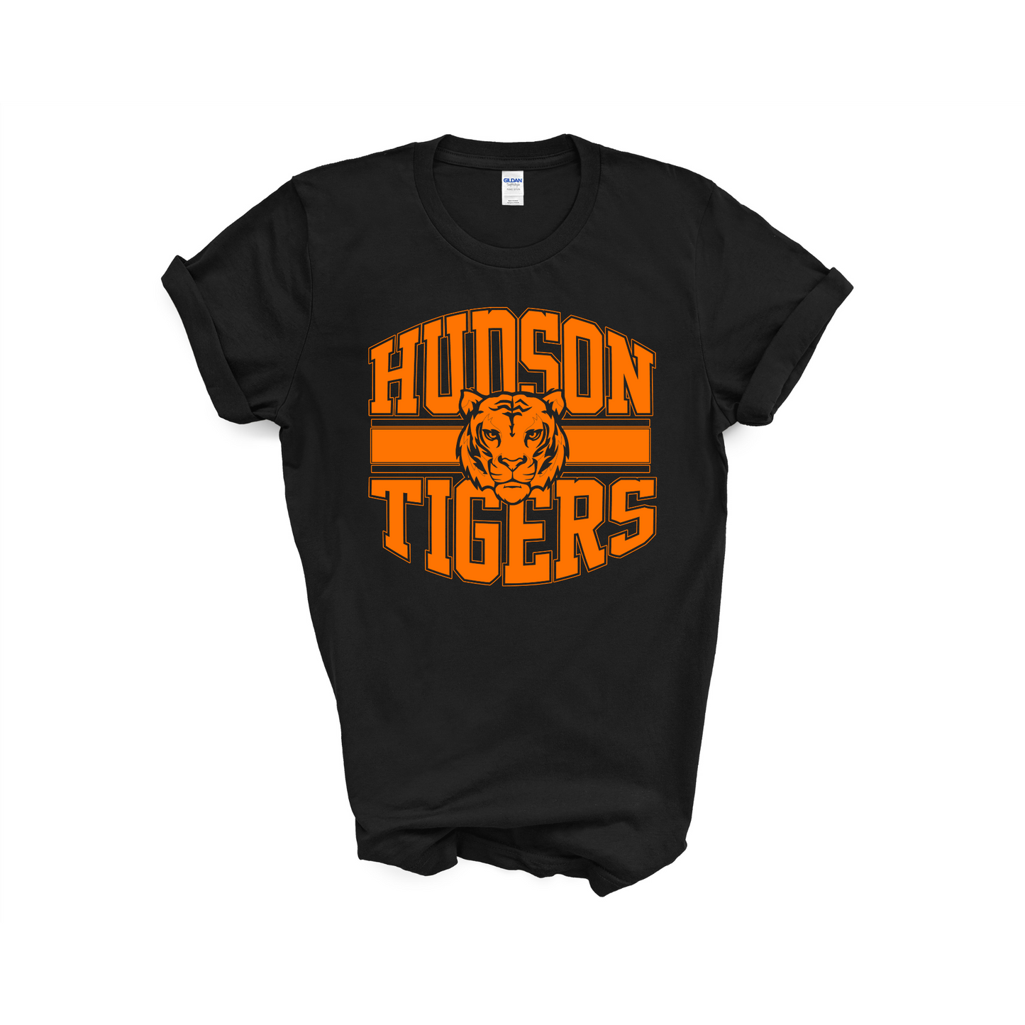 Hudson Tigers Fundraiser T-Shirt 2 Black